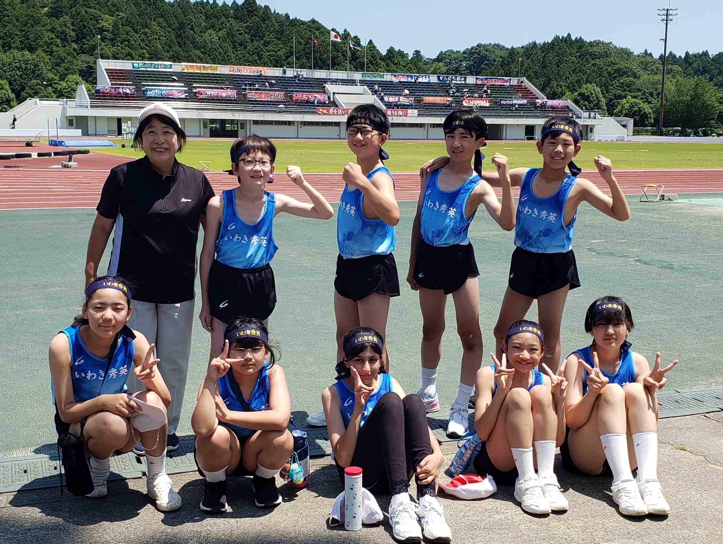 陸上 胸 6年生全力疾走! | いわき秀英学園 新着情報